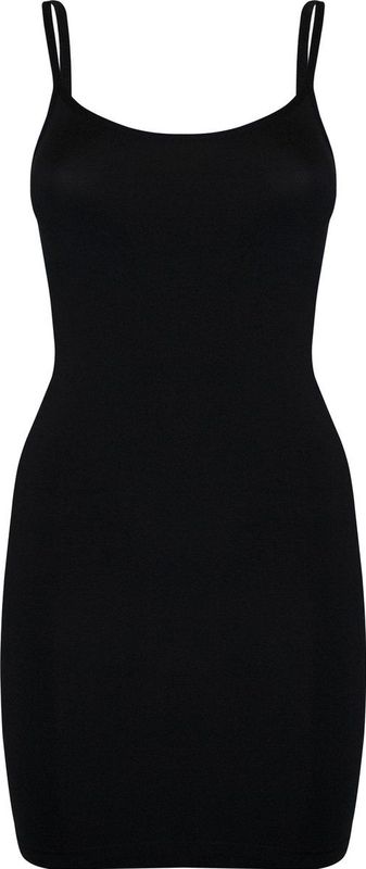 Perfect secrets - Perfect Dress - Shapewear Onderjurk - Zwart - 90% Polyamide 10% Elastaan