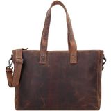 Plevier Hopper shopper 15.6 inch bruin.