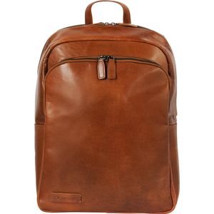 Plevier Rock Opal Dagrugzak Leer 43 cm Laptop compartiment  bruin