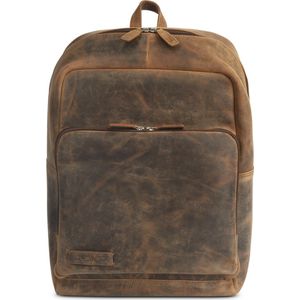 Plevier Hertz Laptop Rugzak 15,6"" bruin backpack