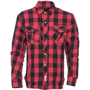 WEST COAST CHOPPERS Dominator Overhemd - Rood - Zwart - Aramide Voering