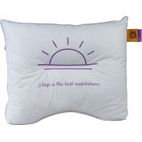 Gilder - ZEN Hoofdkussen - Firm - Wit - Katoen