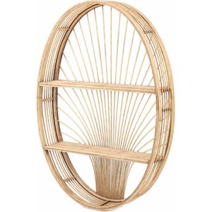 KidsDepot Wandrek Messa Rotan Ovaal - Naturel