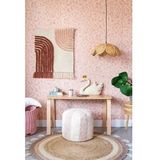 KidsDepot Vloerkleed Rond Sem Beige