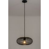 Lumidora Hanglamp 73294 - E27 - Zwart - Metaal - 39 cm