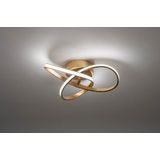 Gouden - Led Plafondlamp - Dimbaar - Hoge Lichtopbrengst