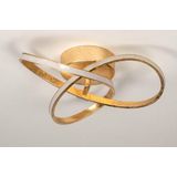 Gouden - Led Plafondlamp - Dimbaar - Hoge Lichtopbrengst