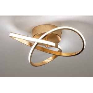 Gouden - Led Plafondlamp - Dimbaar - Hoge Lichtopbrengst