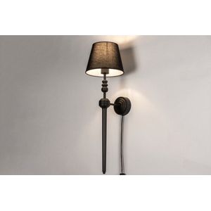 Lumidora Wandlamp 73795 Voor binnen MINKA E27 Zwart Metaal