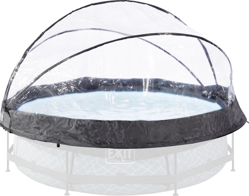EXIT Poolverdeck "multifunktionale Abdeckung zum Aufklappen", geeignet für Framepools