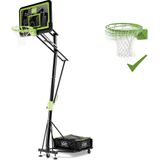 EXIT Galaxy verplaatsbaar basketbalbord op wielen met dunkri