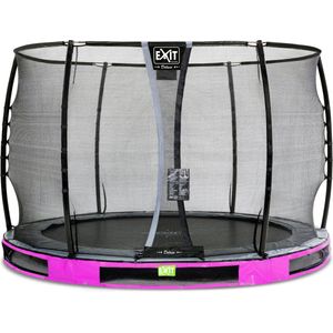 EXIT Elegant Premium inground trampoline rond ø305cm - paars
