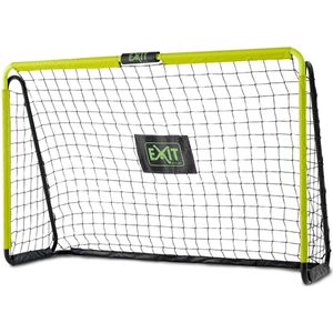 EXIT Toys Tempo Stalen Voetbaldoel - Inclusief Ankerpennen - Bestand Tegen Roest - Voetbaldoel voor Kinderen - Voor in de Tuin - Train Je Voetbalvaardigheden - 180x120cm - Groen/Zwart