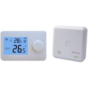 VH Control Draadloze RF Wifi thermostaat - Type R: Opbouw ontvanger (max 3000 watt)