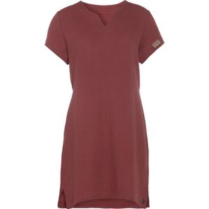 Knit Factory - Indy - Tuniekjurk - Stone Red - 100% Biologisch Katoen