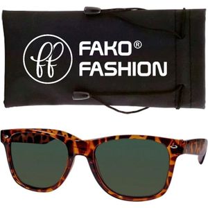Fako Fashion® - Heren Zonnebril - Dames Zonnebril - Classic - Luipaard
