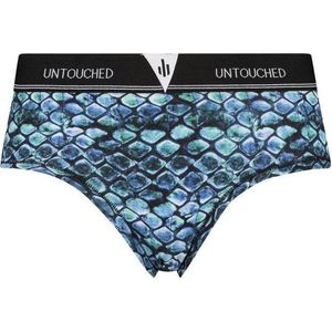 Untouched - Hipster Dames - Opvallende Fotoprint: Reptile - Maat: S