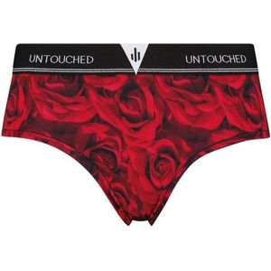 Untouched - Hipster Dames - Opvallende Fotoprint: Roses - Maat: S