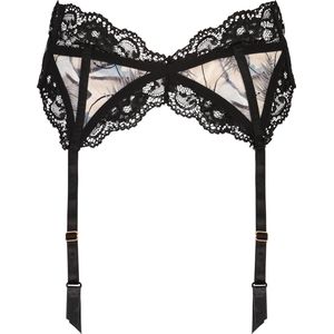 Untouched jarretels dames - ondergoed dames - duurzaam - perfecte pasvorm - Abstract Leaves Jarretel S