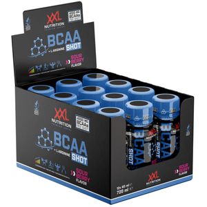 XXL Nutrition - BCAA Shot - Sour Berry - 60 ml - 12 Pack - Essentiële Aminozuren