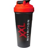 Xxl nutrition shaker in de kleur zwart.