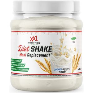 XXL Nutrition - Diet Shake - Cookies & Cream - Maaltijdshake - 480 Gram (12 shakes)
