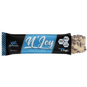 Xxl nutrition n'joy protein bar cookies & cream  55GR