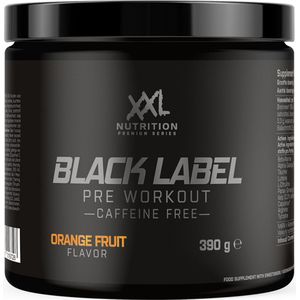 XXL Nutrition Black Label Oranje Fruit 390 gr