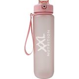 Xxl nutrition hydrate bidon in de kleur roze.