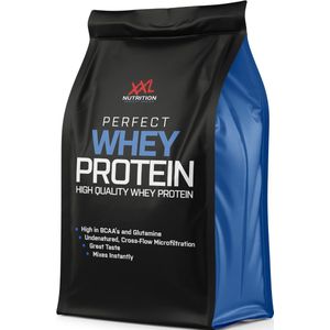 XXL Nutrition - Perfect Whey Protein - Cappuccino - 2000 gram - Tot 79% Eiwit - Eiwitpoeder, Proteine Poeder, Eiwitshake, Proteine Shake - Diverse Smaken - (50 shakes)