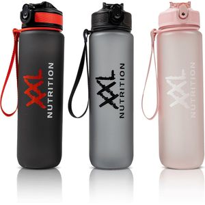 Xxl nutrition hydrate bottle in de kleur zwart.
