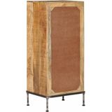 VidaXL Ladekast 45x35x106 cm Massief Mangohout