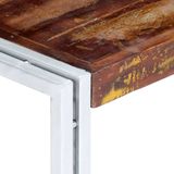 VidaXL Salontafel 60x60x35 cm - Massief Gerecycled Hout