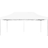vidaXL - Partytent - professioneel - inklapbaar - 6x3 - m - aluminium - wit