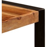 vidaXL Eettafel 180x90x75 cm massief sheeshamhout