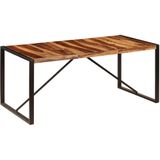 vidaXL Eettafel 180x90x75 cm massief sheeshamhout