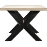 VidaXL-Eettafel-200x100x75-cm-massief-mangohout-wit