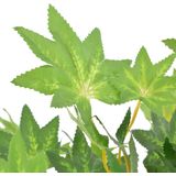 Kunstplant - Esdoorn - Bruin en Rood - Kunststof en Polyester - Hoogte 120 cm