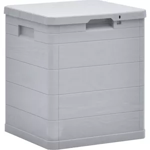 Metalen Opbergbox 360L Wit - Afsluitbare Tuinkist Met Gasdrukveren | Gereedschapskist & Kussenbox Voor Tuin