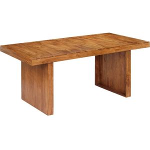 vidaXL Eettafel 180x90x75 cm massief acaciahout