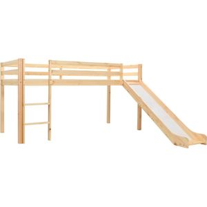 vidaXL-Kinderhoogslaper-met-glijbaan-en-ladder-grenenhout-97x208-cm