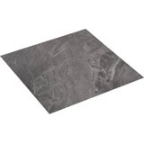 vidaXL - Vloerplanken - zelfklevend - 5,11 - m² - PVC - zwart - met - patroon
