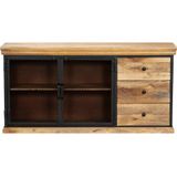 VidaXL Dressoir 150x40x75 cm - Massief Mangohout