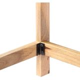 vidaXL Bureau 180x120x76 cm massief mangohout