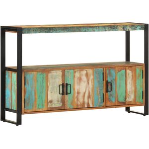 vidaXL Sideboard 120x30x75 cm Altholz Massiv