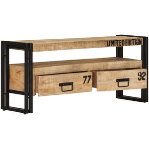 vidaXL TV-Schrank 100x30x45 cm Mango Massivholz