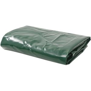 vidaXL - Dekzeil - 650 - g/m² - 6x8 - m - groen