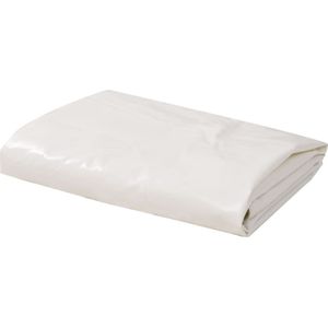 vidaXL Dekzeil 650 g/m² 1,5x10 m wit