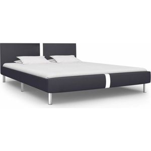 vidaXL-Bedframe-kunstleer-zwart-120x200-cm