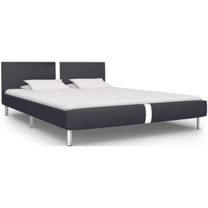 vidaXL Bedframe kunstleer zwart 120x200 cm